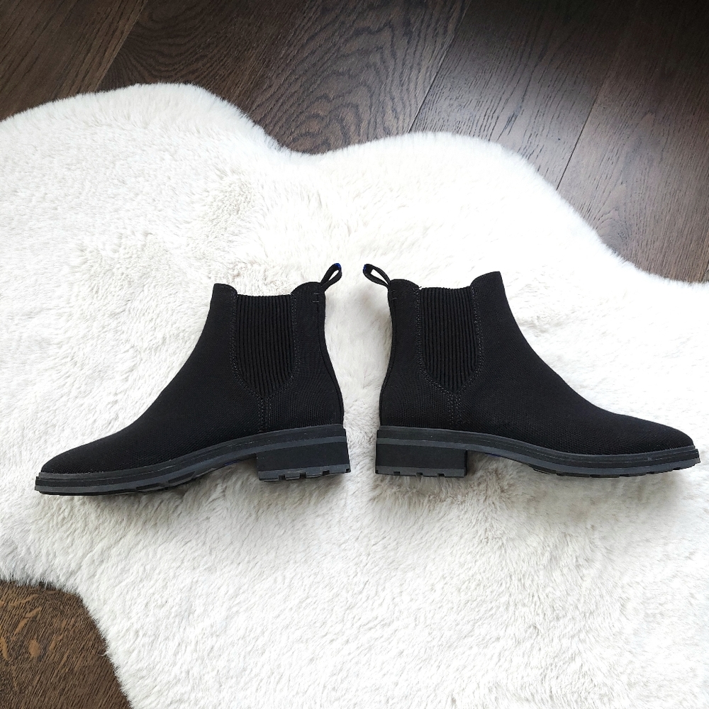 Rothys Wool Knit Chelsea Utility Boot - Picture 7 of 15